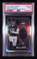 Caleb Williams 2024 Topps Chrome Rookie Relics #CRRCW RC (PSA 9) at PristineAuction.com