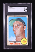 Eddie Mathews 1968 Topps #58 (SGC 5) at PristineAuction.com