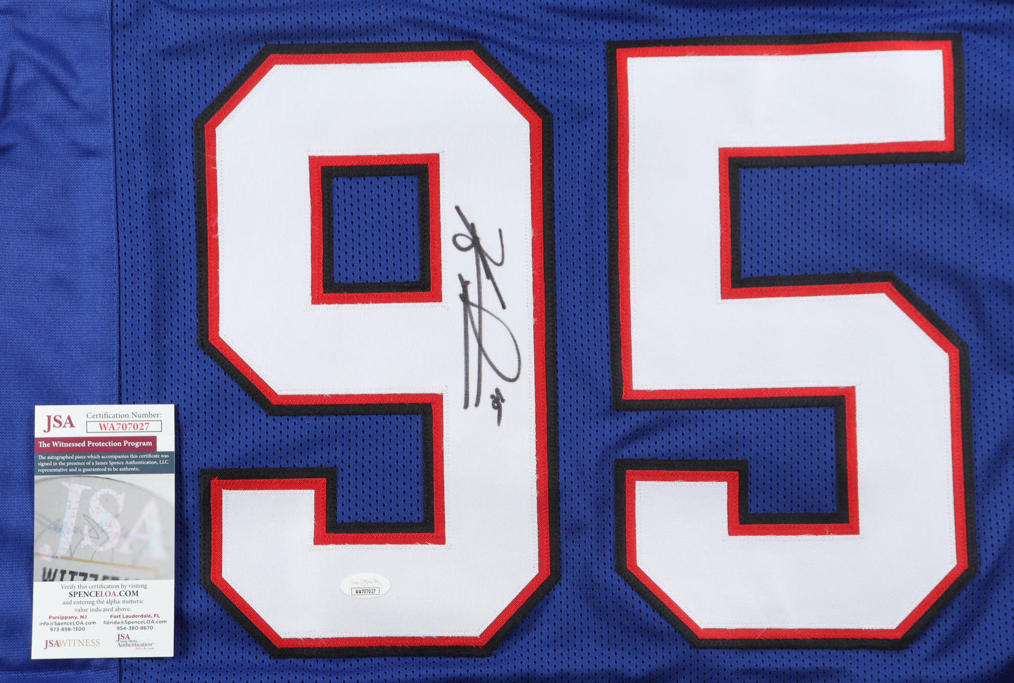 Kyle Williams Signed Jersey (JSA) at PristineAuction.com Kyle Williams Signed Jersey (JSA) at PristineAuction.com