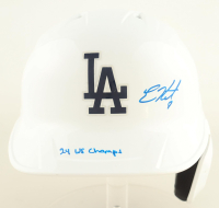 Enrique "Kik&eacute;" Hern&aacute;ndez Signed Dodgers Full-Size Batting Helmet Inscribed "24 WS Champs" (MLB) at PristineAuction.com