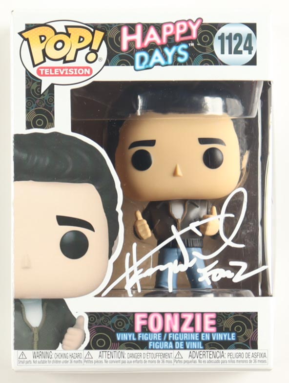 Henry Winkler Signed "Happy Days" #1124 Fonzie Funko Pop! Vinyl Figure Inscribed "Fonz" (JSA) at PristineAuction.com Henry Winkler Signed "Happy Days" #1124 Fonzie Funko Pop! Vinyl Figure Inscribed "Fonz" (JSA) at PristineAuction.com