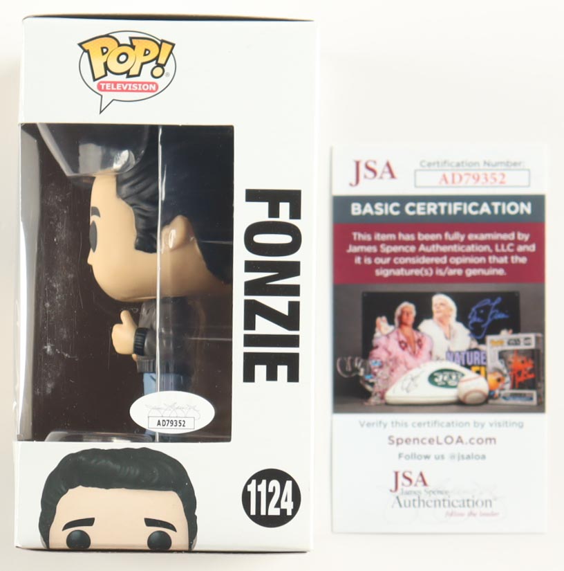 Henry Winkler Signed "Happy Days" #1124 Fonzie Funko Pop! Vinyl Figure Inscribed "Fonz" (JSA) at PristineAuction.com Henry Winkler Signed "Happy Days" #1124 Fonzie Funko Pop! Vinyl Figure Inscribed "Fonz" (JSA) at PristineAuction.com
