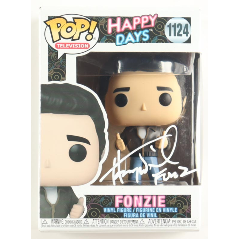 Henry Winkler Signed "Happy Days" #1124 Fonzie Funko Pop! Vinyl Figure Inscribed "Fonz" (JSA) at PristineAuction.com