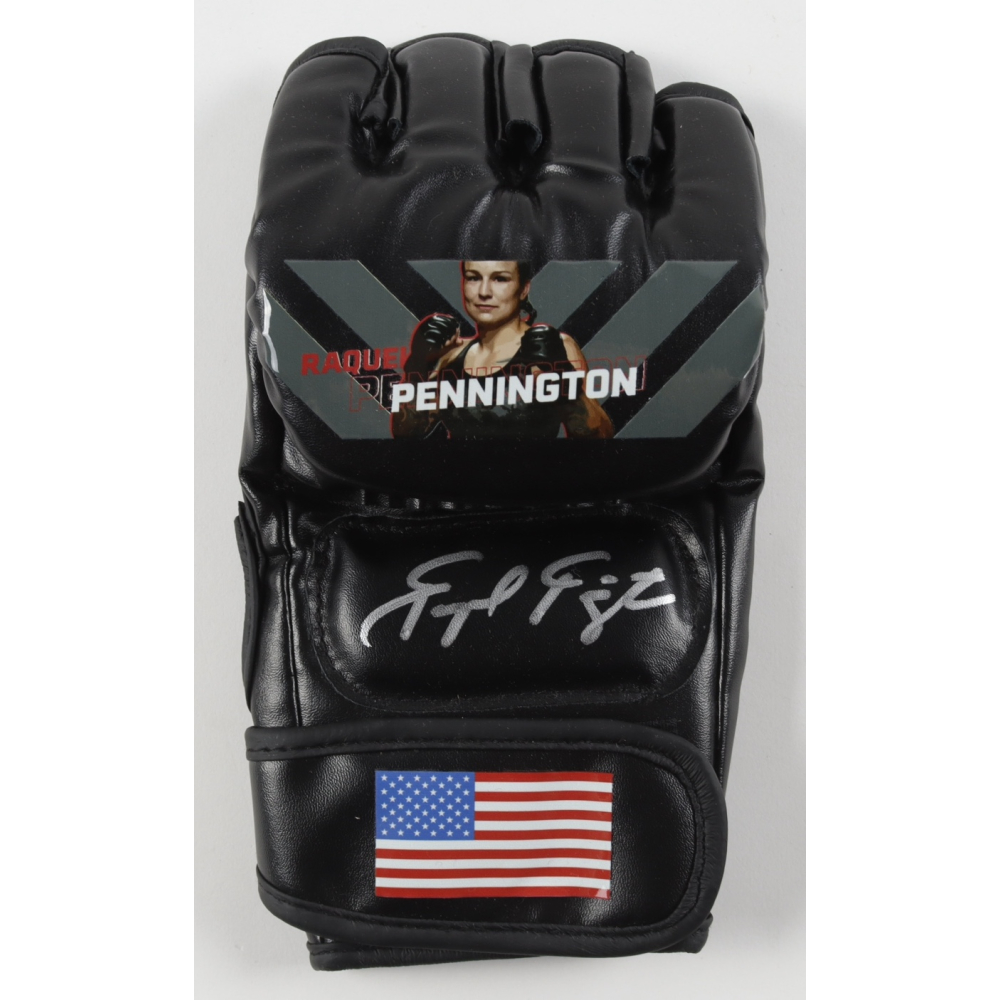 Raquel Pennington Signed Custom USA MMA Fight Glove (Beckett) at PristineAuction.com
