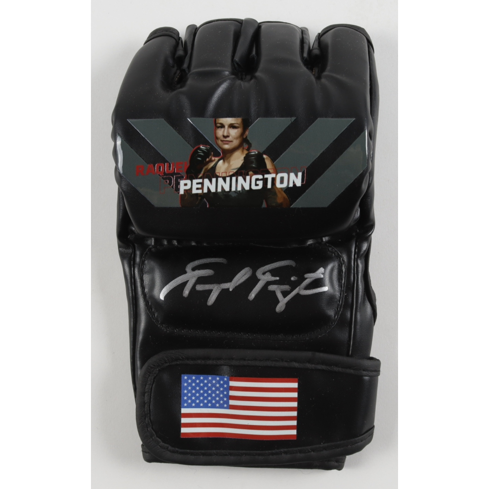 Raquel Pennington Signed Custom USA MMA Fight Glove (Beckett) at PristineAuction.com