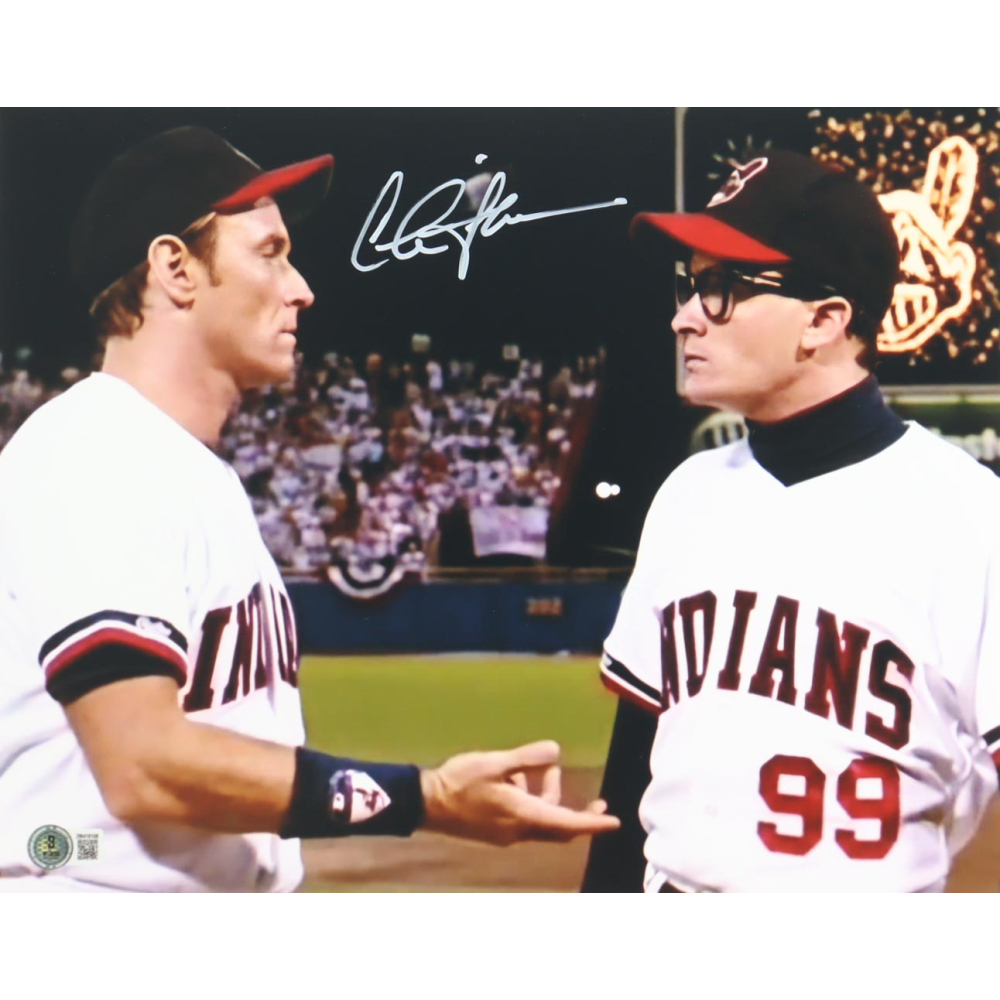 Charlie Sheen Signed "Major League" 11x14 Photo (Beckett) at PristineAuction.com