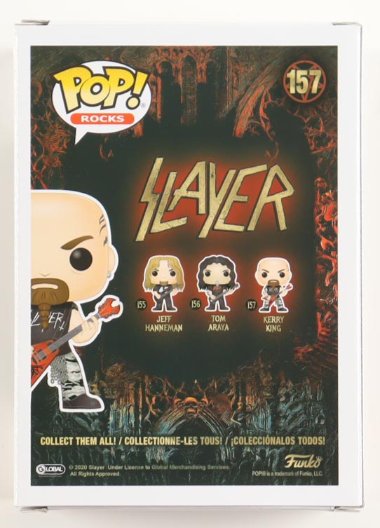 Kerry King Signed "Slayer" #157 Funko Pop! Vinyl Figure (JSA) at PristineAuction.com Kerry King Signed "Slayer" #157 Funko Pop! Vinyl Figure (JSA) at PristineAuction.com
