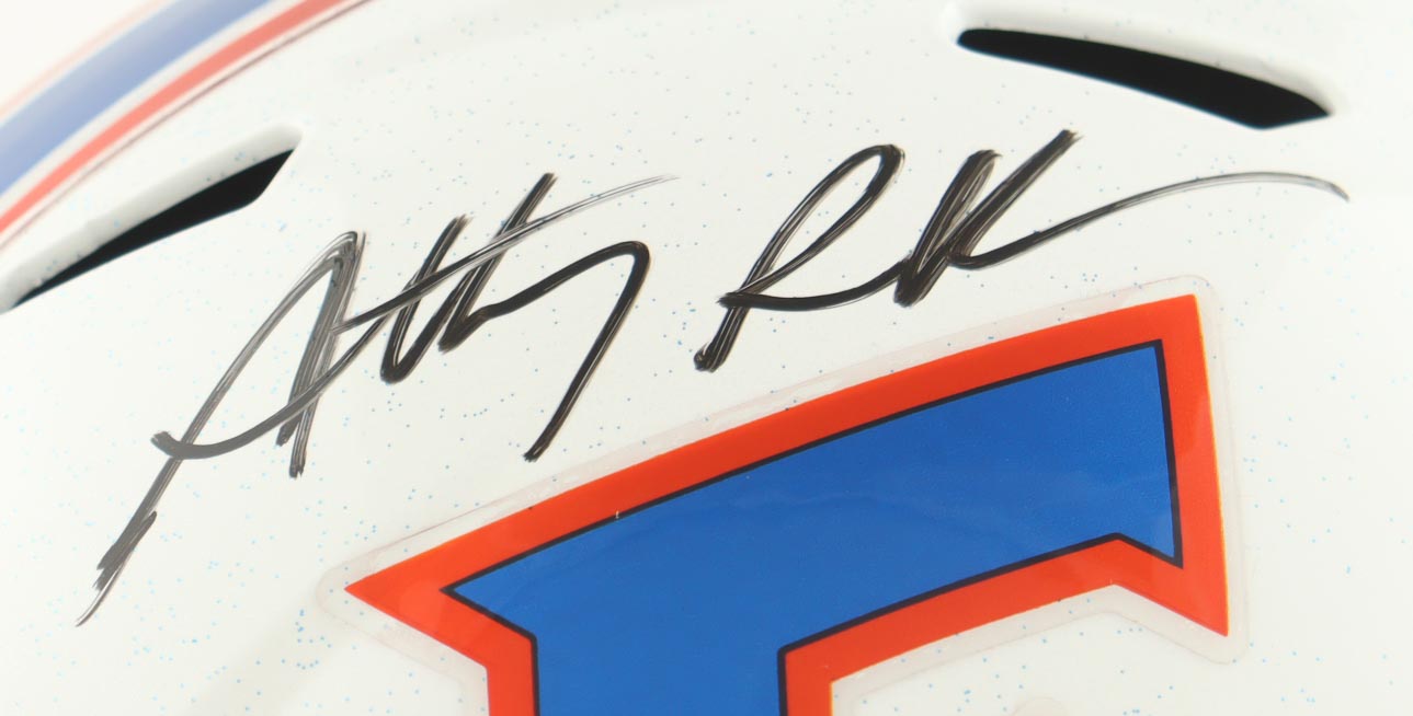 Anthony Richardson Signed Florida Gators Full-Size Speed Helmet (Fanatics) at PristineAuction.com Anthony Richardson Signed Florida Gators Full-Size Speed Helmet (Fanatics) at PristineAuction.com