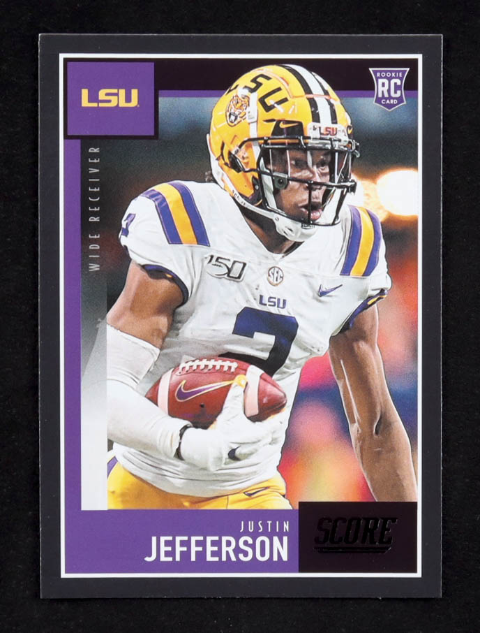 Justin Jefferson 2020 Score #430 RC at PristineAuction.com Justin Jefferson 2020 Score #430 RC at PristineAuction.com
