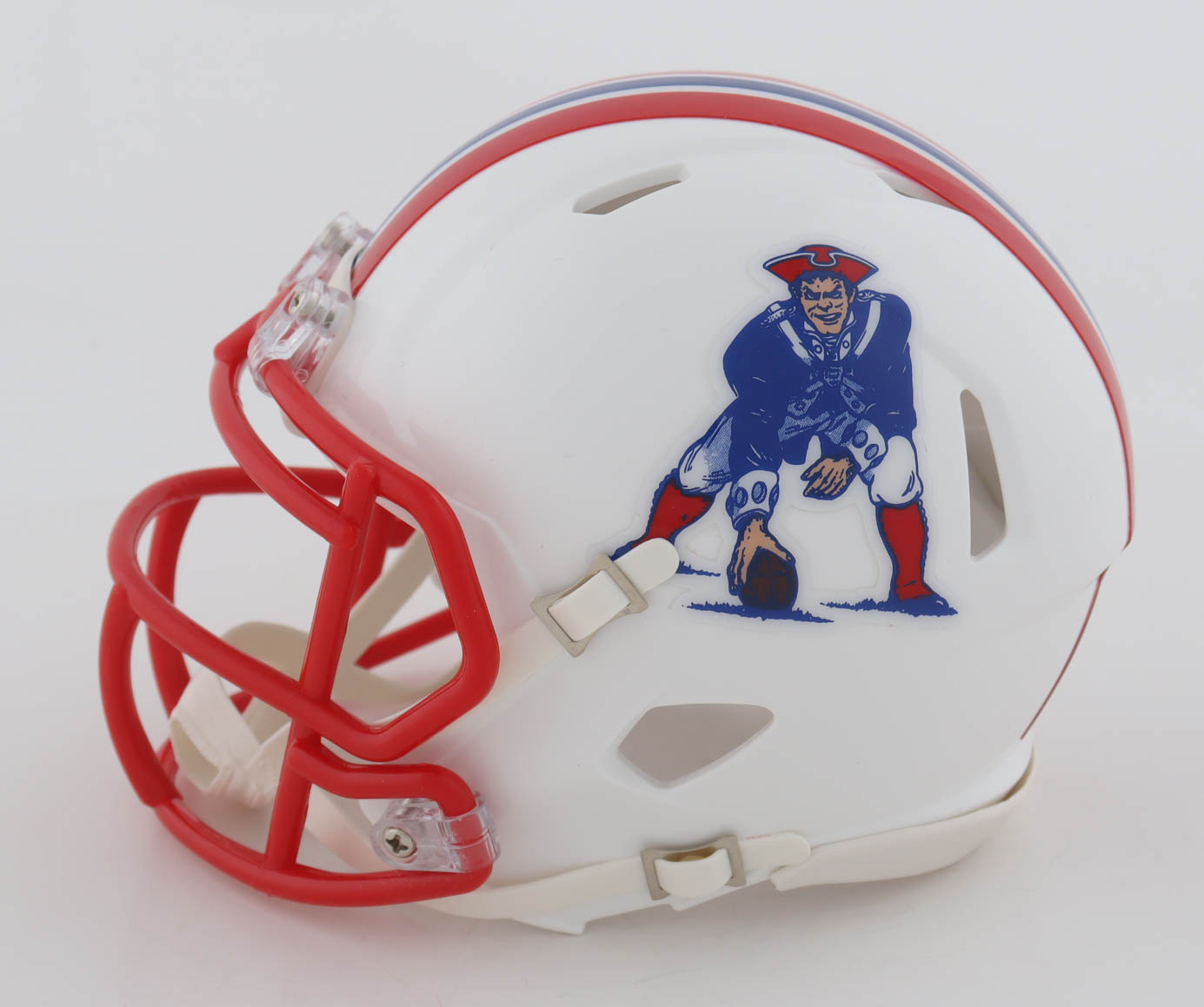 Antonio Gibson Signed Patriots Throwback Speed Mini Helmet (Beckett) at PristineAuction.com Antonio Gibson Signed Patriots Throwback Speed Mini Helmet (Beckett) at PristineAuction.com