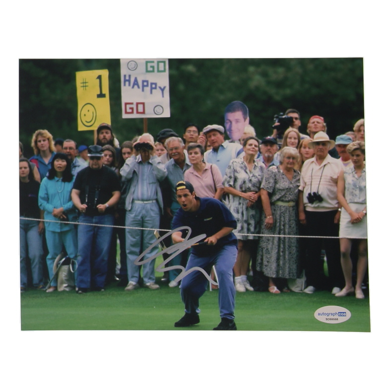 Adam Sandler Signed "Happy Gilmore" 8x10 Photo (ACOA) at PristineAuction.com Adam Sandler Signed "Happy Gilmore" 8x10 Photo (ACOA) at PristineAuction.com