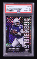 Anthony Richardson 2024 Finest Field Generals Checkerboard Refractors #FG27 (PSA 10) at PristineAuction.com