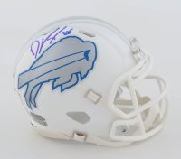 Dawson Knox Signed Bills Ice Alternate Speed Mini Helmet (Beckett) at PristineAuction.com