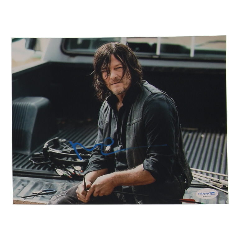 Norman Reedus Signed "The Walking Dead" 8x10 Photo (ACOA) at PristineAuction.com Norman Reedus Signed "The Walking Dead" 8x10 Photo (ACOA) at PristineAuction.com