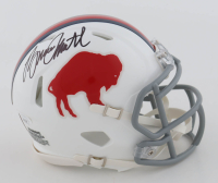 Bruce Smith Signed Bills Throwback Alternate Speed Mini Helmet (JSA) at PristineAuction.com