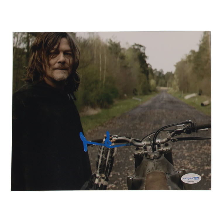 Norman Reedus Signed "The Walking Dead" 8x10 Photo (ACOA) at PristineAuction.com Norman Reedus Signed "The Walking Dead" 8x10 Photo (ACOA) at PristineAuction.com