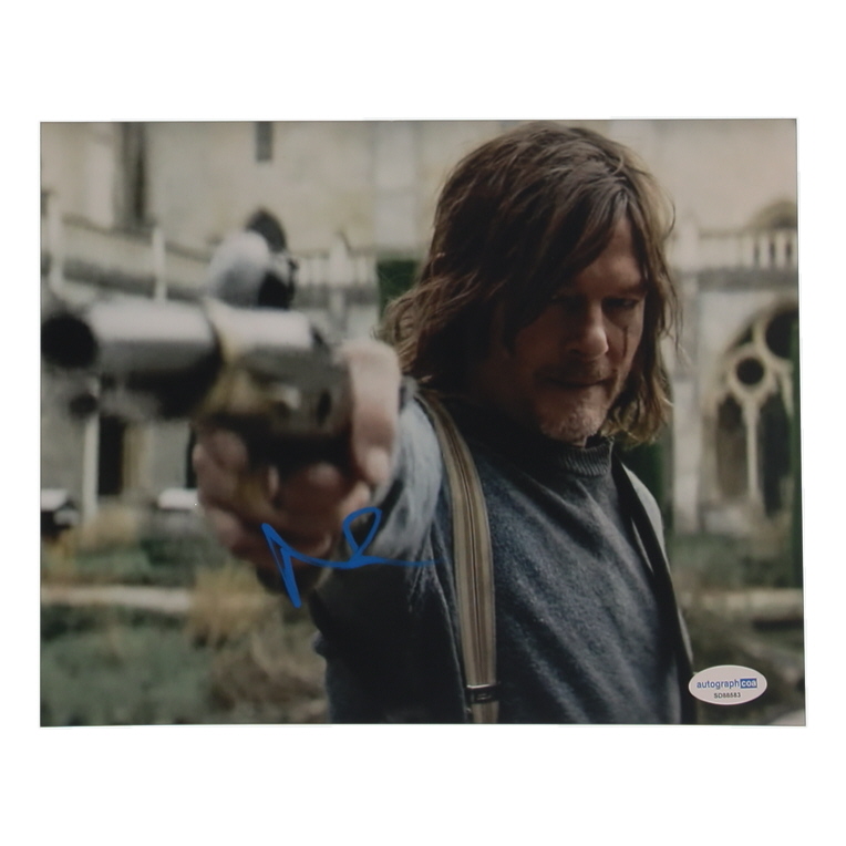 Norman Reedus Signed "The Walking Dead" 8x10 Photo (ACOA) at PristineAuction.com Norman Reedus Signed "The Walking Dead" 8x10 Photo (ACOA) at PristineAuction.com