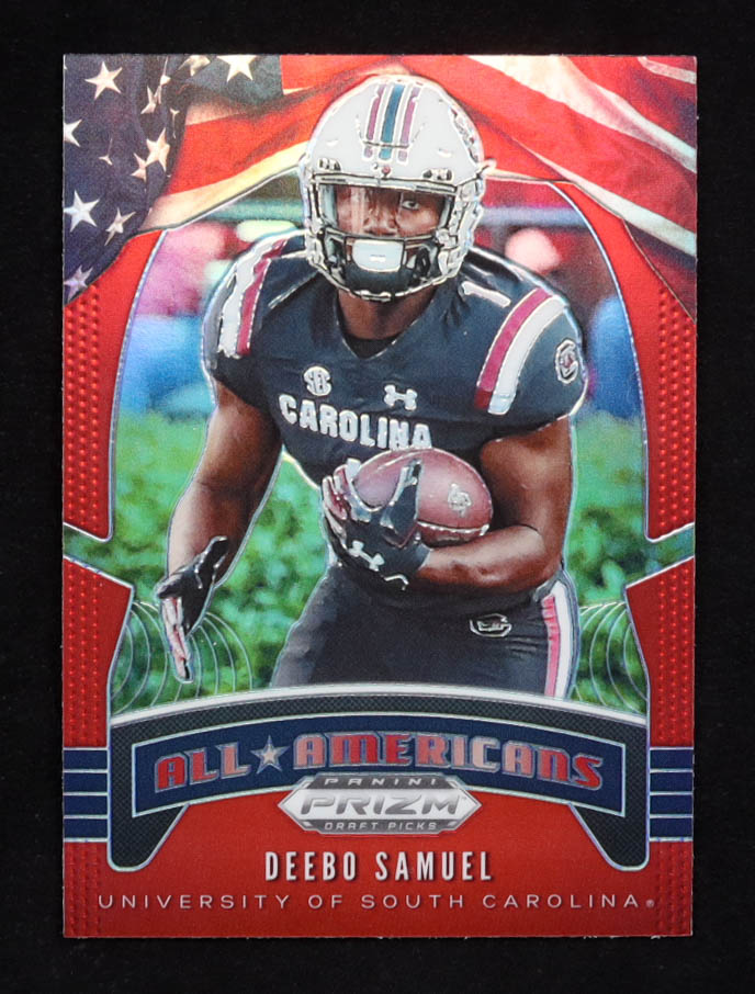 Deebo Samuel 2020 Panini Prizm Draft Picks Prizms Red #75 AA at PristineAuction.com Deebo Samuel 2020 Panini Prizm Draft Picks Prizms Red #75 AA at PristineAuction.com