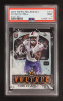 Keon Coleman 2024 Topps Resurgence Voltaic #V11 RC (PSA 9) at PristineAuction.com