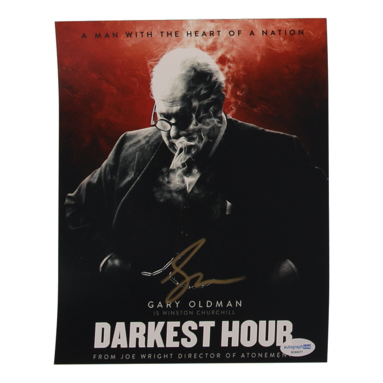 Gary Oldman Signed "Darkest Hour" 8x10 Photo (ACOA) at PristineAuction.com Gary Oldman Signed "Darkest Hour" 8x10 Photo (ACOA) at PristineAuction.com