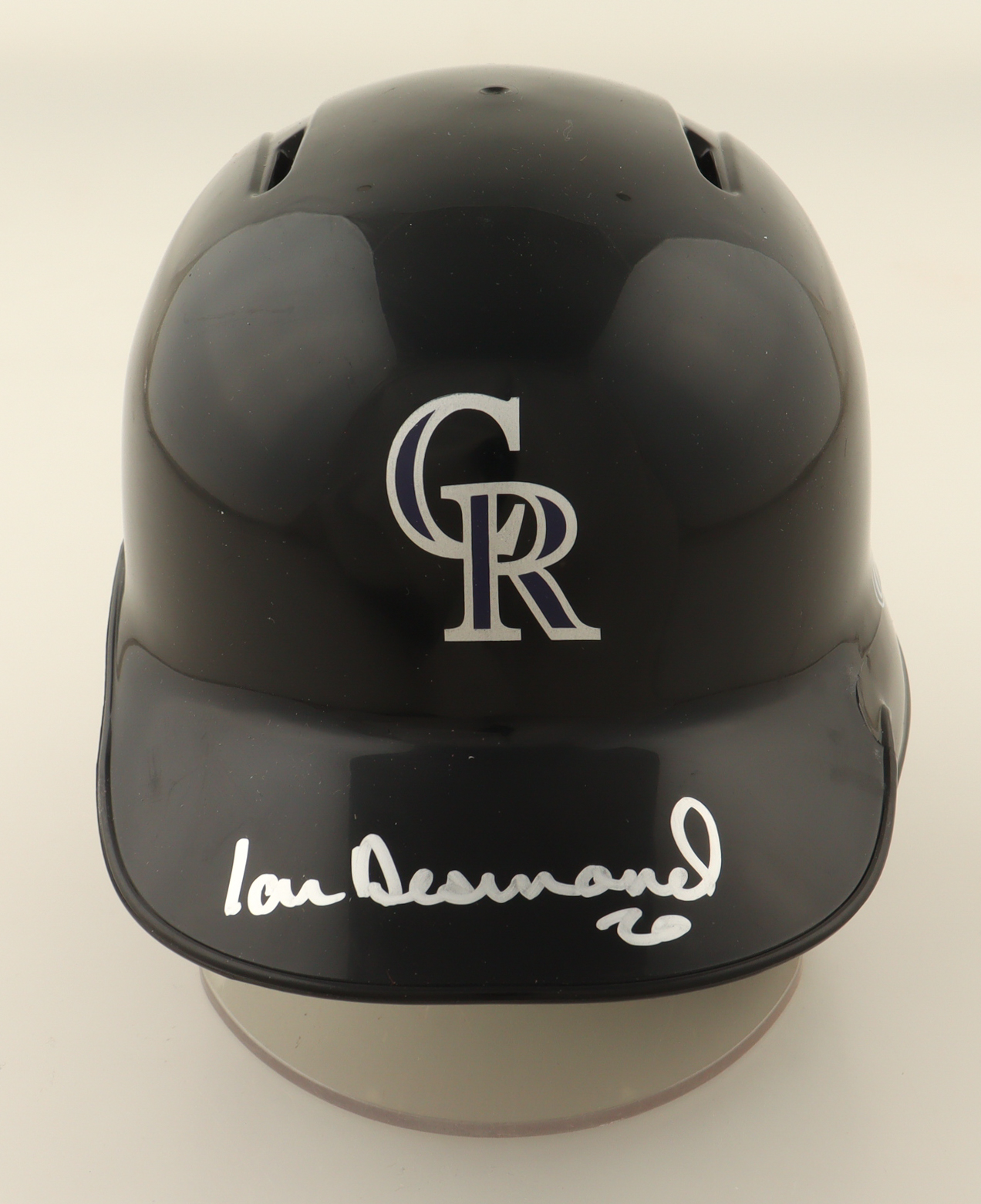 Ian Desmond Signed Rockies Mini Batting Helmet (JSA) at PristineAuction.com Ian Desmond Signed Rockies Mini Batting Helmet (JSA) at PristineAuction.com