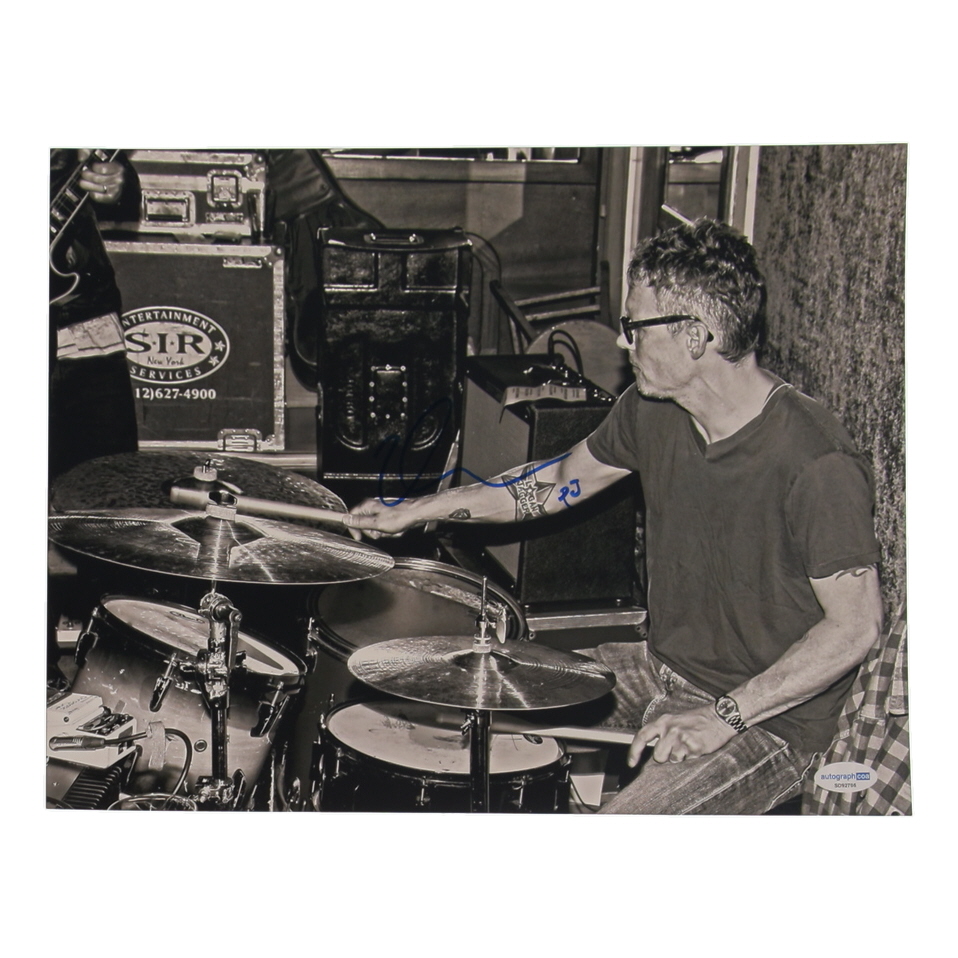 Dave Krusen Signed Pearl Jam 11x14 Photo (ACOA) at PristineAuction.com Dave Krusen Signed Pearl Jam 11x14 Photo (ACOA) at PristineAuction.com