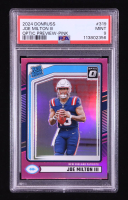 Joe Milton III 2024 Donruss Optic Rated Rookies Preview Pink #319 RC (PSA 9) at PristineAuction.com
