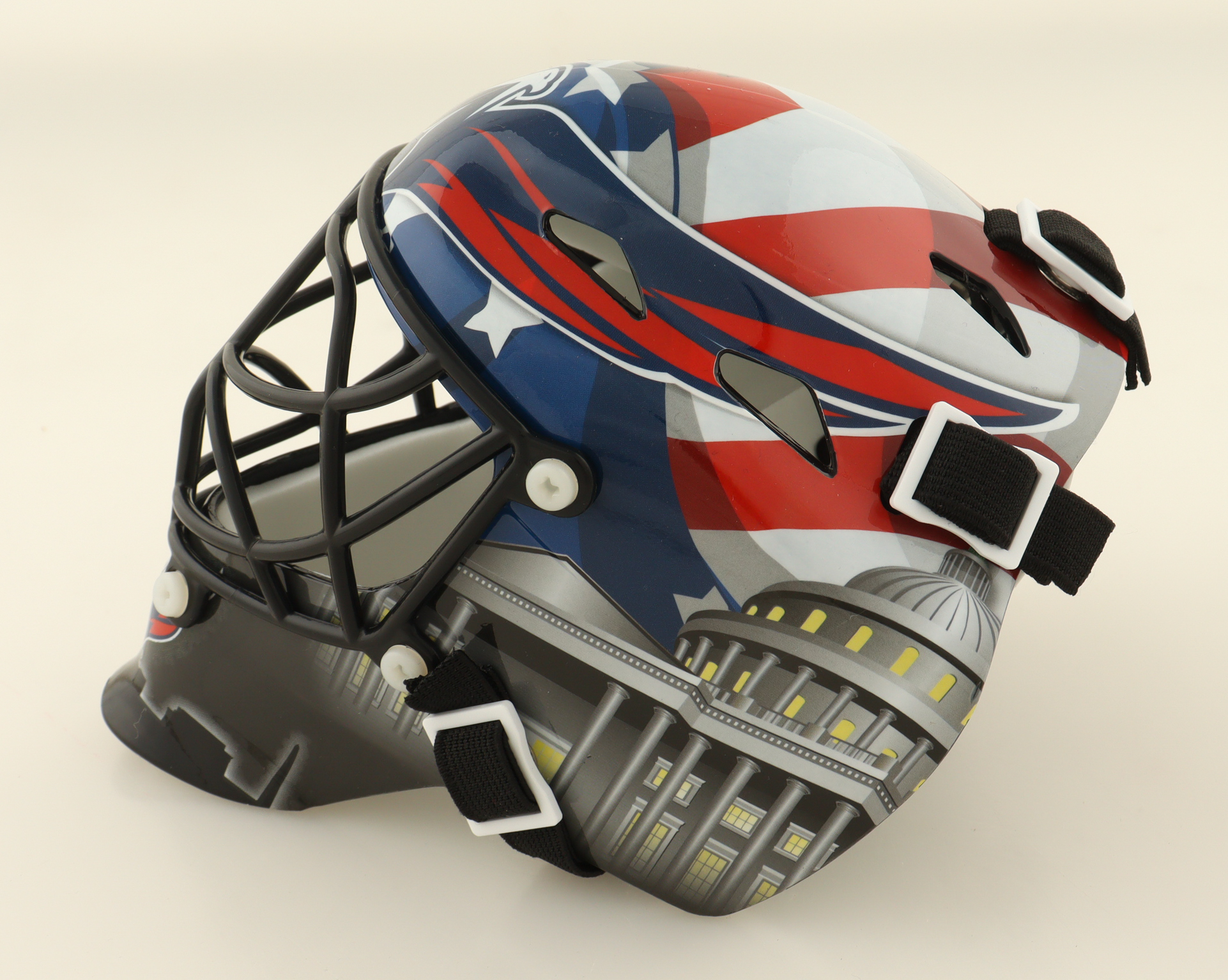 Logan Thompson Signed Capitals Mini Goalie Helmet (Beckett) at PristineAuction.com Logan Thompson Signed Capitals Mini Goalie Helmet (Beckett) at PristineAuction.com