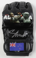 Israel Adesanya Signed Custom Australia MMA Fight Glove (Beckett) at PristineAuction.com