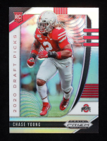 Chase Young 2020 Panini Prizm Draft Picks Silver #130 RC at PristineAuction.com