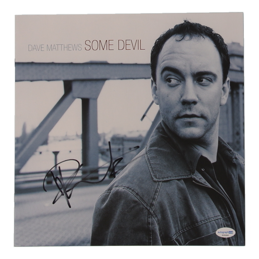 Dave Matthews Signed "Some Devil" Album Flat (ACOA) at PristineAuction.com Dave Matthews Signed "Some Devil" Album Flat (ACOA) at PristineAuction.com