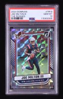 Joe Milton III 2024 Donruss The Rookies #10 RC (PSA 10) at PristineAuction.com