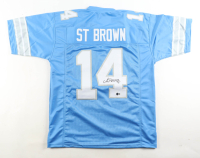 Amon-Ra St. Brown Signed Jersey (Beckett) at PristineAuction.com