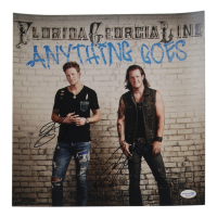 Brian Kelley & Tyler Hubbard Signed Florida Georgia Line "Anything Goes" Album Flat (ACOA) at PristineAuction.com