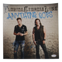 Brian Kelley & Tyler Hubbard Signed Florida Georgia Line "Anything Goes" Album Flat (ACOA) at PristineAuction.com