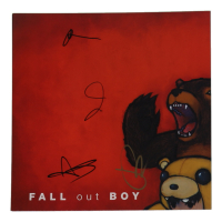 Fall Out Boy "Folie a Deux" Album Flat Band-Signed by (4) with Andy Hurley, Joe Trohman, Patrick Stump & Pete Wentz (ACOA) at PristineAuction.com