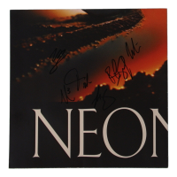 Cage the Elephant "Neon Pill" Album Flat Band-Signed by (6) with Brad Shultz, Daniel Tichenor, Jared Champion, Matthan Minster (ACOA) at PristineAuction.com
