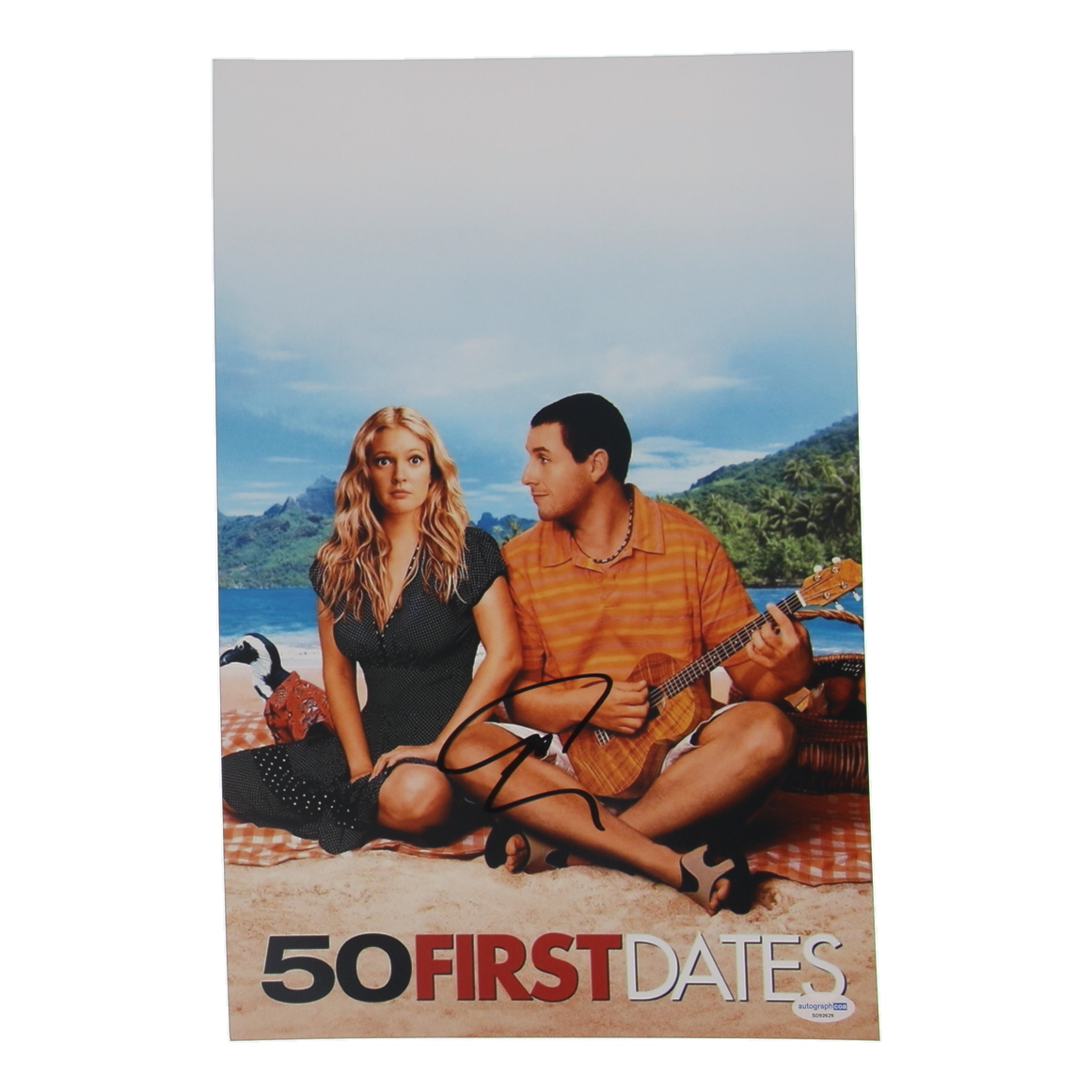 Adam Sander Signed "50 First Dates" 11x17 Photo (ACOA) at PristineAuction.com Adam Sander Signed "50 First Dates" 11x17 Photo (ACOA) at PristineAuction.com