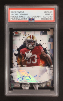 Jacob Cowing 2024 Finest Rookie Autographs #RFAJC RC (PSA 9 | Autograph Graded PSA 10) at PristineAuction.com
