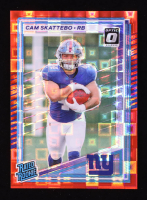 Cam Skattebo 2025 Donruss Optic Rated Rookies Preview Red Pandora #302 RC at PristineAuction.com