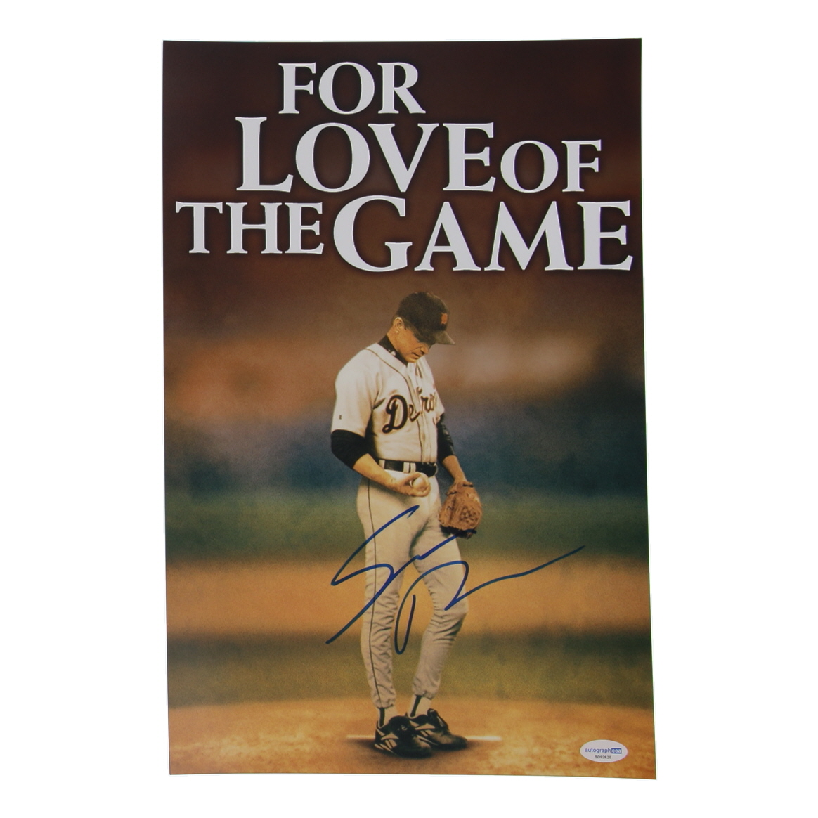 Sam Raimi Signed "For Love of the Game" 11x17 Movie Poster Photo (ACOA) at PristineAuction.com Sam Raimi Signed "For Love of the Game" 11x17 Movie Poster Photo (ACOA) at PristineAuction.com