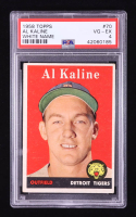 Al Kaline 1958 Topps #70 / White Name (PSA 4) at PristineAuction.com
