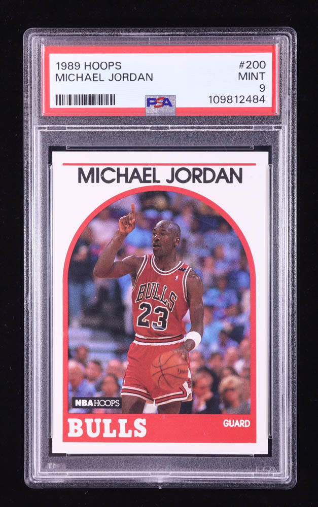 Michael Jordan 1989-90 Hoops #200 (PSA 9) at PristineAuction.com Michael Jordan 1989-90 Hoops #200 (PSA 9) at PristineAuction.com