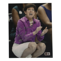 Muffet McGraw Signed 8x10 Photo Inscribed "Go Irish" (Beckett) at PristineAuction.com