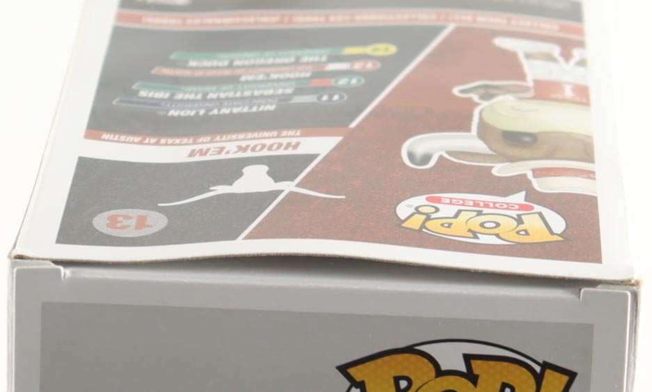 Jamaal Charles Signed Texas Longhorns #13 Hook'em Funko Pop! Vinyl Figure (JSA) at PristineAuction.com Jamaal Charles Signed Texas Longhorns #13 Hook'em Funko Pop! Vinyl Figure (JSA) at PristineAuction.com