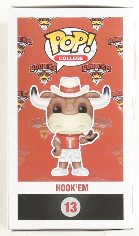 Jamaal Charles Signed Texas Longhorns #13 Hook'em Funko Pop! Vinyl Figure (JSA) at PristineAuction.com Jamaal Charles Signed Texas Longhorns #13 Hook'em Funko Pop! Vinyl Figure (JSA) at PristineAuction.com