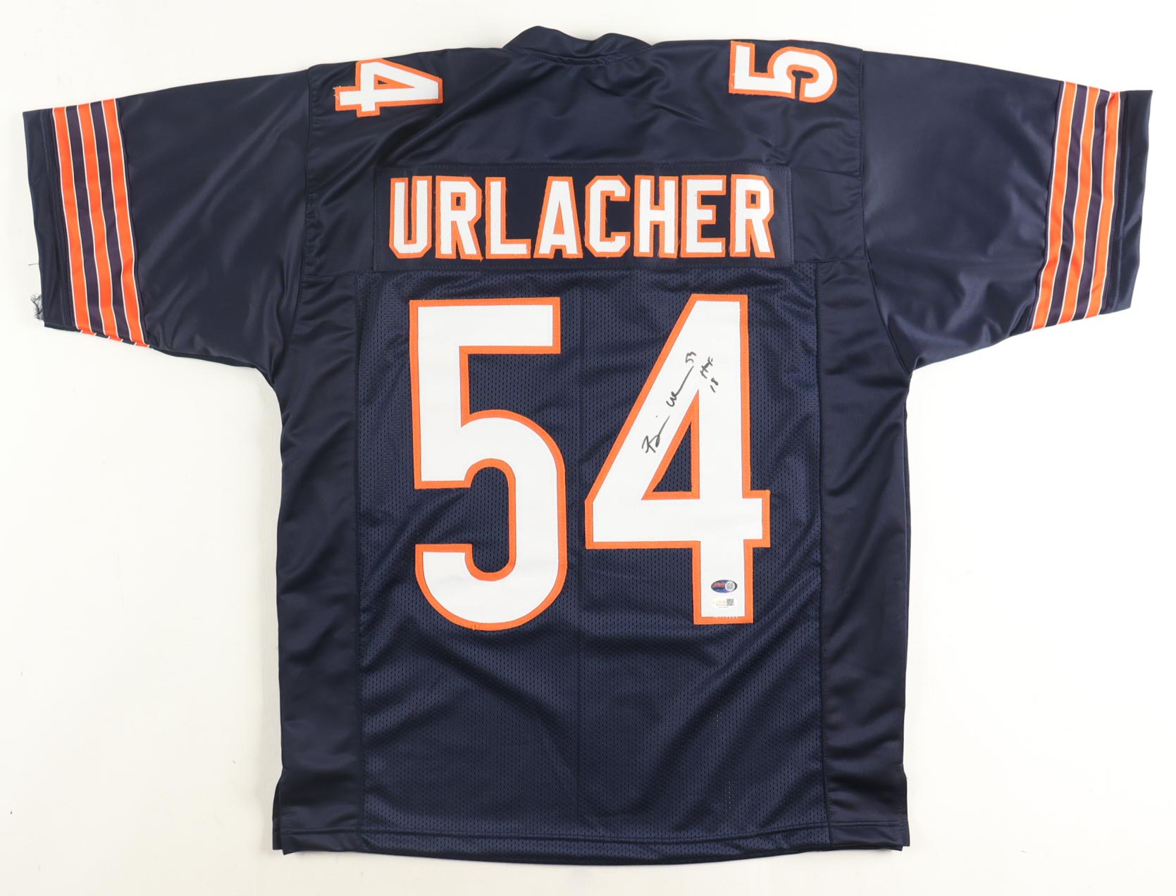 Brian Urlacher Signed Jersey Inscribed "HOF 18" (JSA) at PristineAuction.com Brian Urlacher Signed Jersey Inscribed "HOF 18" (JSA) at PristineAuction.com