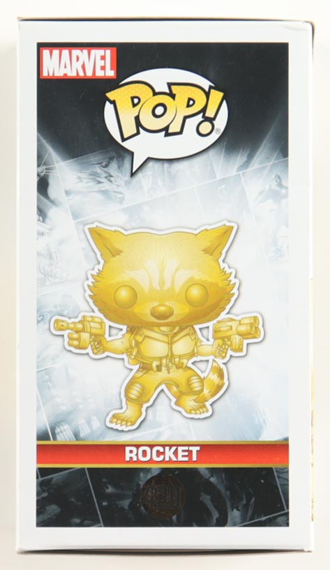 Bradley Cooper Signed "Marvel Studios: The First Ten Years" #420 Rocket Bobble-Head Funko Pop! Vinyl Figure (ACOA) at PristineAuction.com Bradley Cooper Signed "Marvel Studios: The First Ten Years" #420 Rocket Bobble-Head Funko Pop! Vinyl Figure (ACOA) at PristineAuction.com