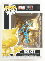 Bradley Cooper Signed "Marvel Studios: The First Ten Years" #420 Rocket Bobble-Head Funko Pop! Vinyl Figure (ACOA) at PristineAuction.com