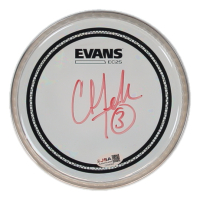 Chris Fehn Signed 6.5" Drum Head (JSA) at PristineAuction.com